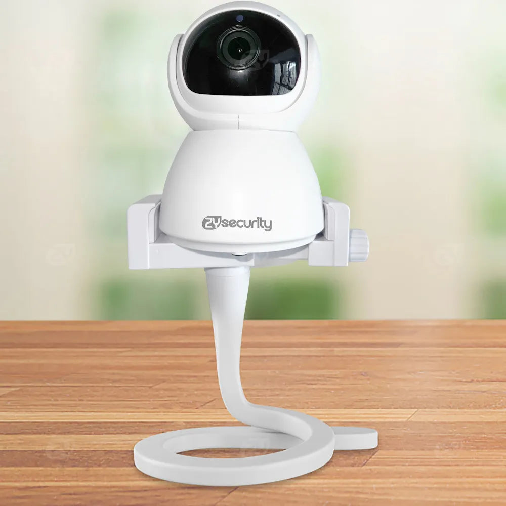 Adjustable baby monitor stand for cribs, an essential for new parents' peace of mind.