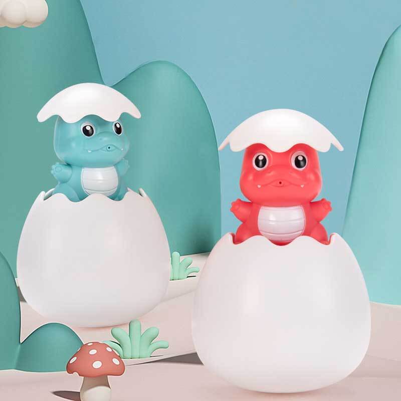 Kids floating spray water egg bath toy, ideal for early learning and bath time fun
