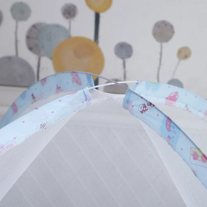 Toddler bed net, grey color, insect protection for crib, breathable mesh, nursery essential