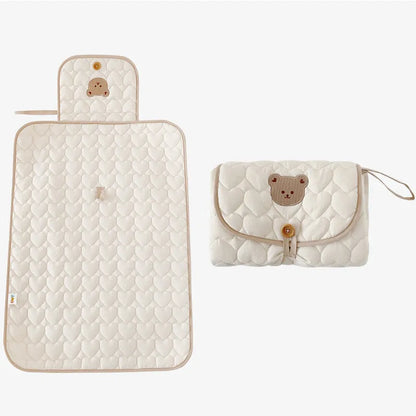Foldable Diaper Changing Pad and Carry Bag