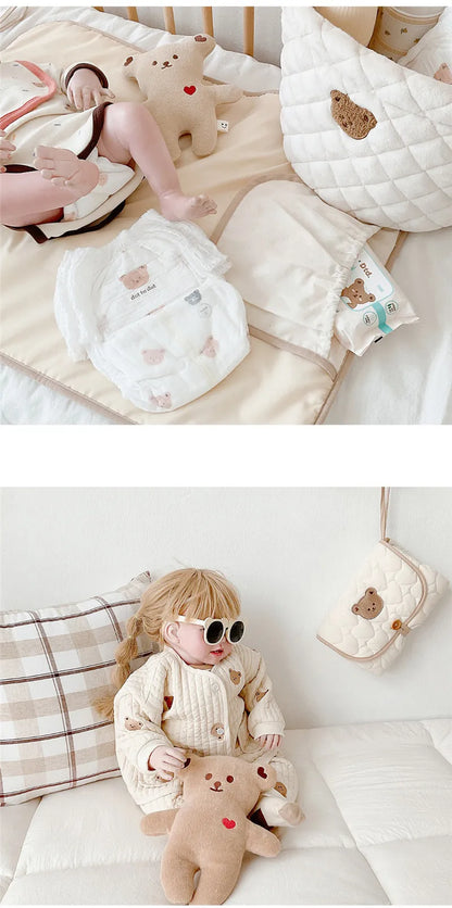 Foldable Diaper Changing Pad and Carry Bag