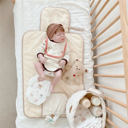 Foldable Diaper Changing Pad and Carry Bag