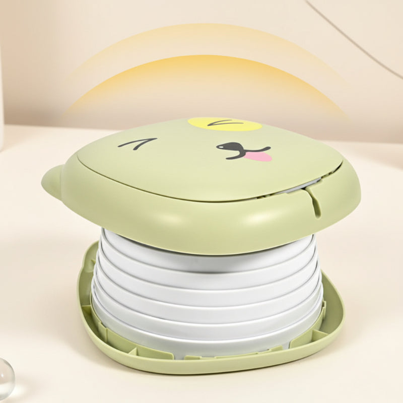 Kids foldable travel potty, lightweight and compact for easy transport