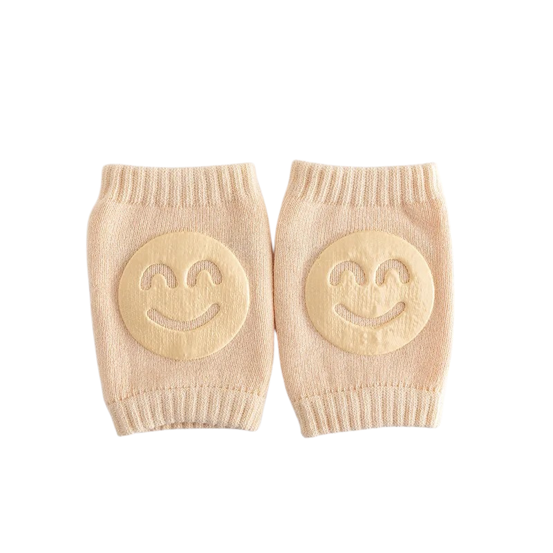 Elastic and comfortable baby crawling knee pads, designed for active infants' protection