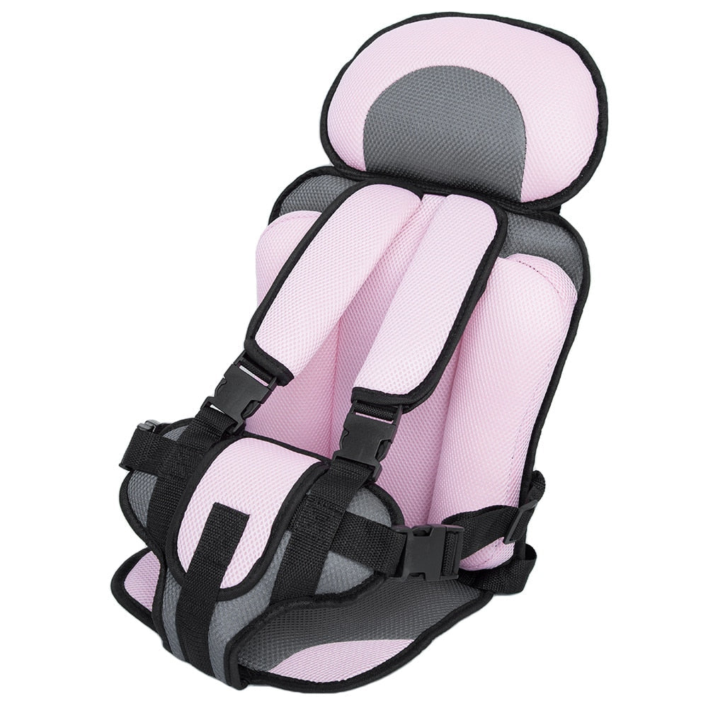 Full view of a Children's Safe Car Seat for all ages, ultimate protection for infant to booster.