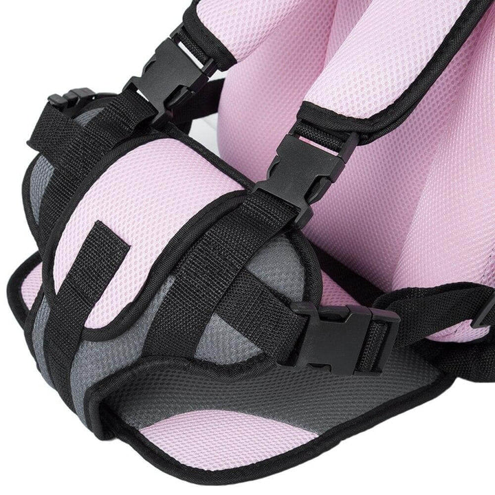 Booster seat conversion from a children's car seat, ideal for older kids & safe riding.