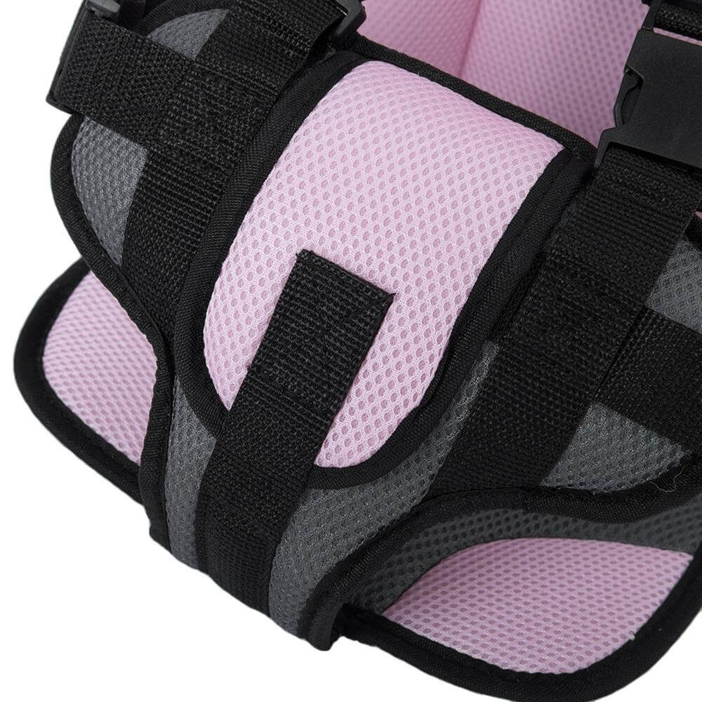 Children's safe car seat designed for ultimate protection with breathable fabric & comfort.