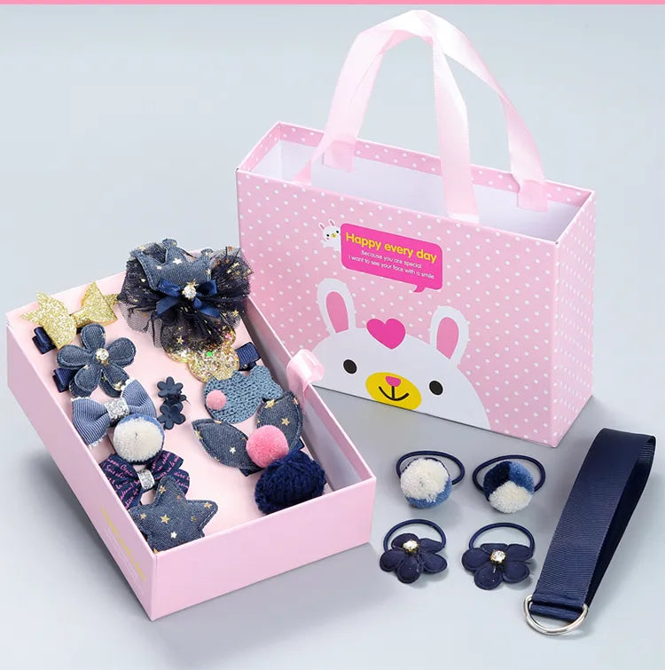 18-piece set of soft infant headbands, ideal for baby fashion and princess-themed outfits