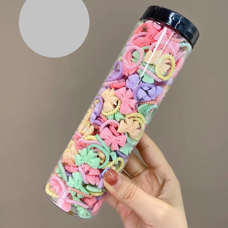 Stylish girls' flower hair bands, comfortable elastic accessories for a fashionable look.