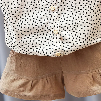 Girls Cotton Summer Outfit Set