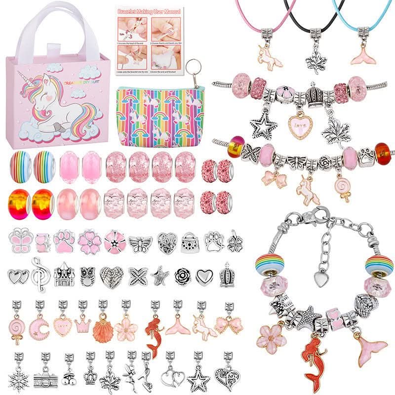 Boxed Girls' Creative Jewelry Making Kit, ready to be gifted for hours of DIY jewelry fun.