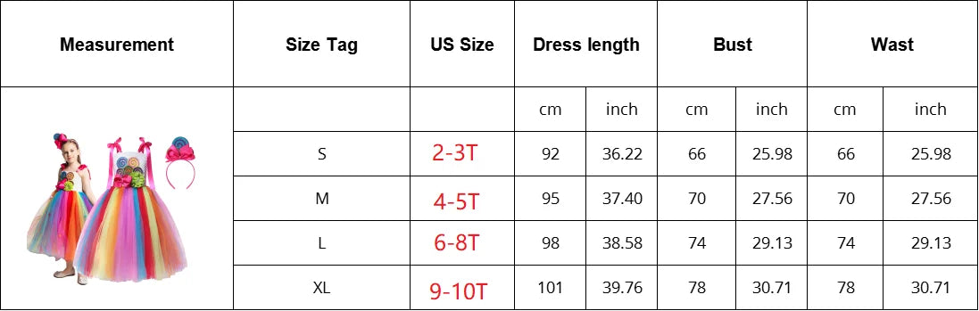 Baby clothing: vibrant crochet candy party dress for girls, includes matching headband.