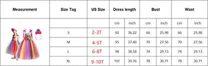 Baby clothing: vibrant crochet candy party dress for girls, includes matching headband.