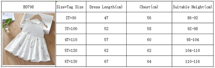 Stylish girls floral sleeveless princess dress, vibrant colors, comfortable for active toddlers, ages 2-6Y