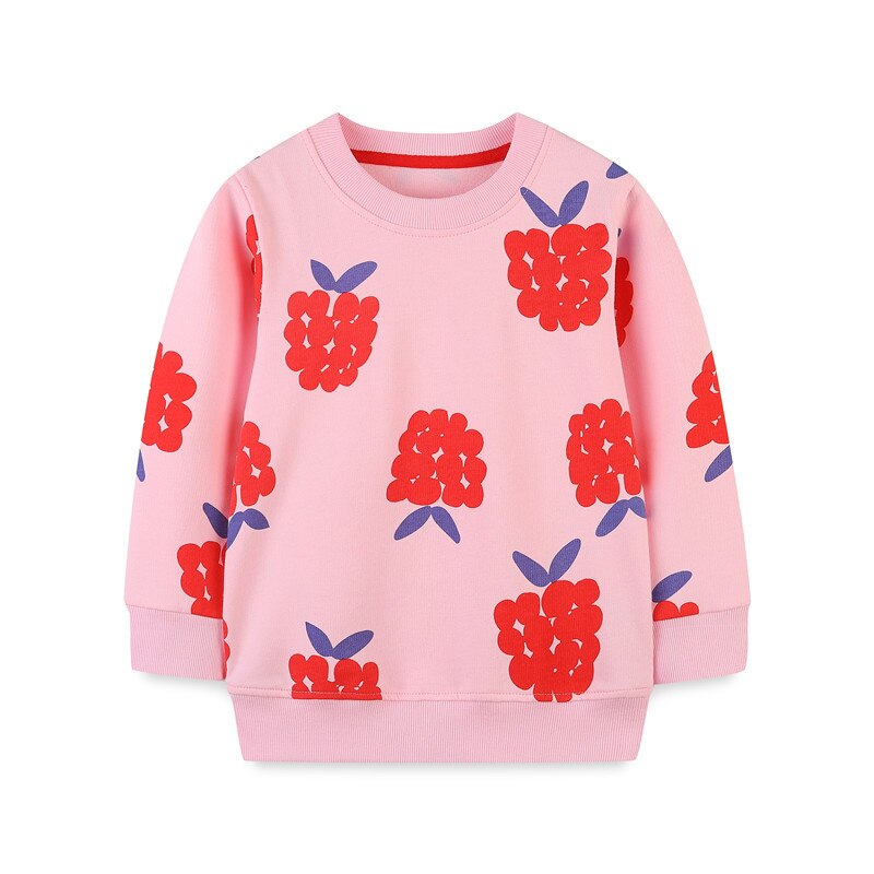 Detail of the magical unicorn embroidery on girls' cotton pullover, vibrant threads, kids
