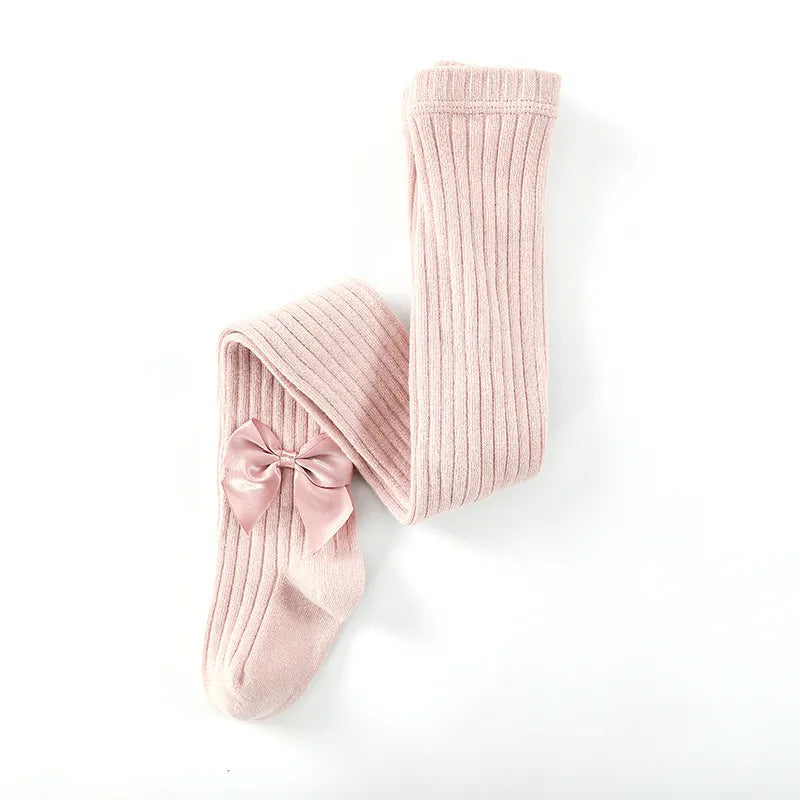 Girls' princess bow cotton socks in a gift box, perfect present for baby showers or birthdays