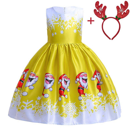 Kids fashion: stunning sequin bow floral ruffle princess dress