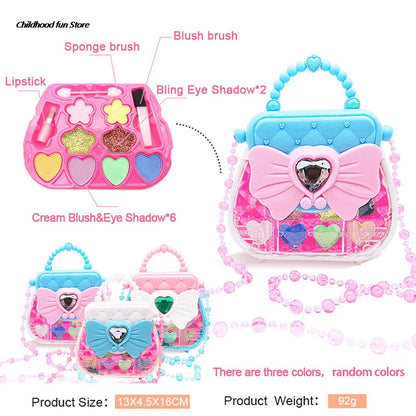Girls' pretend makeup set, an engaging kids toy fostering creative play and role-playing skills