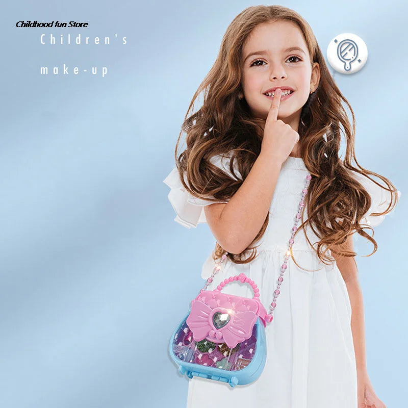 Educational pretend makeup play set for girls, perfect gift for imaginative and creative fun