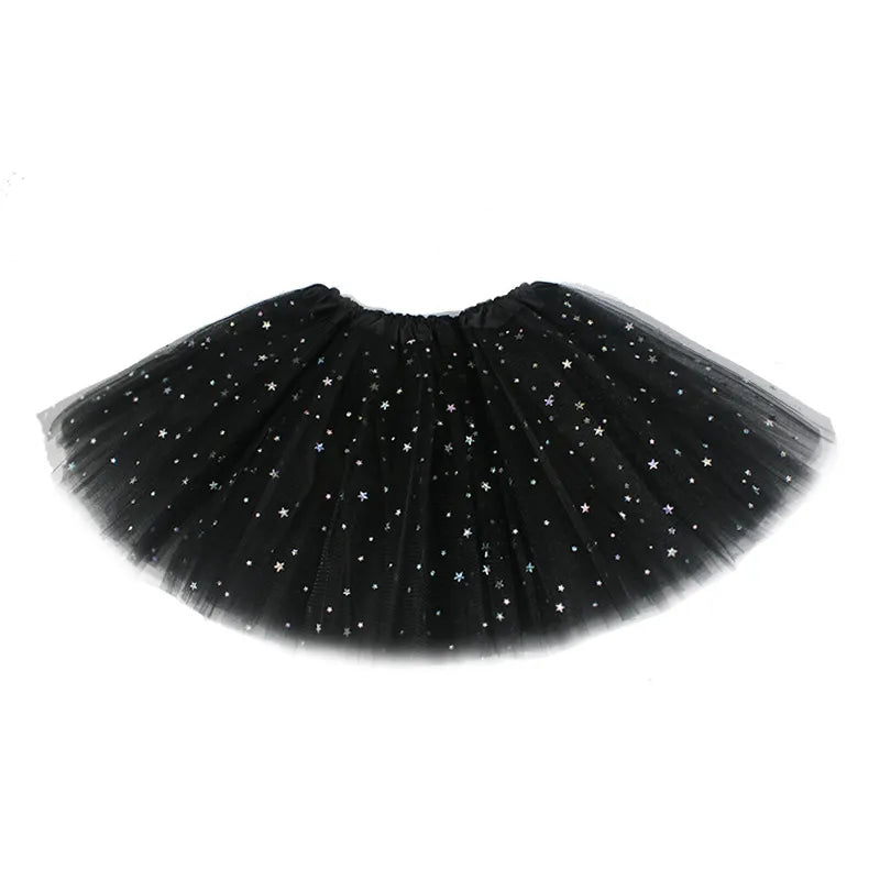 Cute pink sparkly tutu skirt for girls, a versatile baby clothing item for special occasions