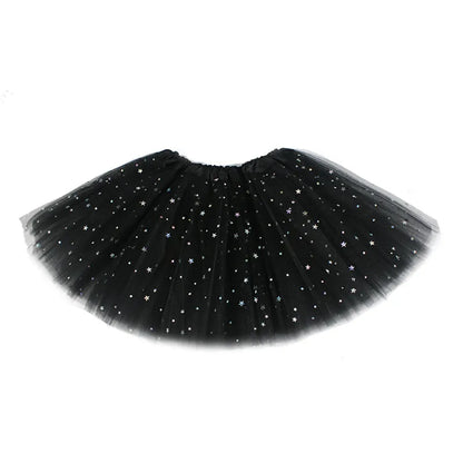 Cute pink sparkly tutu skirt for girls, a versatile baby clothing item for special occasions
