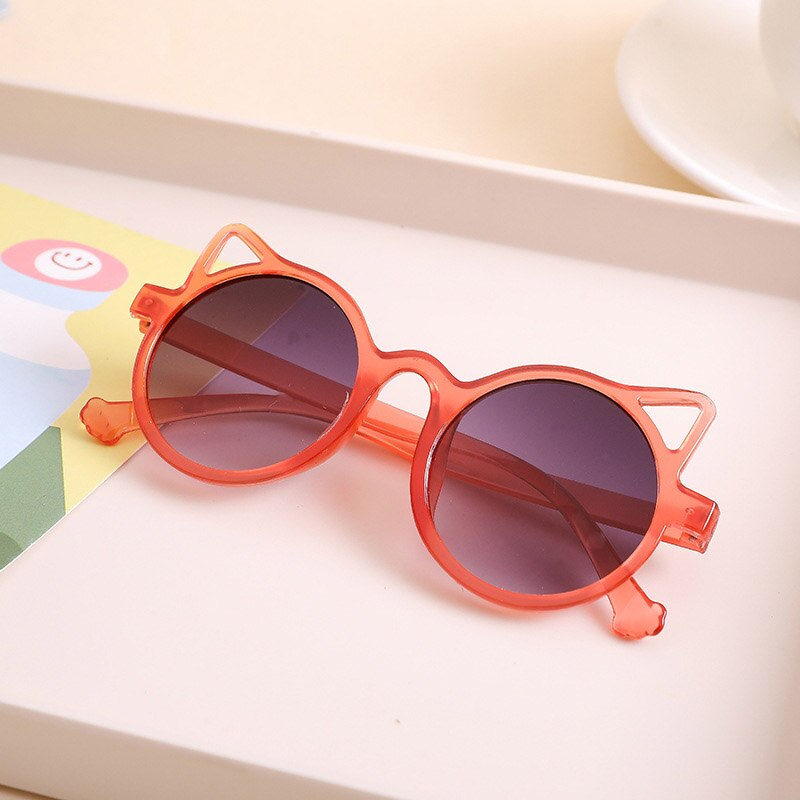 Girls' multi-colored mirrored sunglasses, fun and UV protective eyewear for children