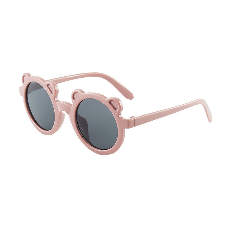Girls' blue mirrored sunglasses, UV protection, cool children's fashion for sunny days