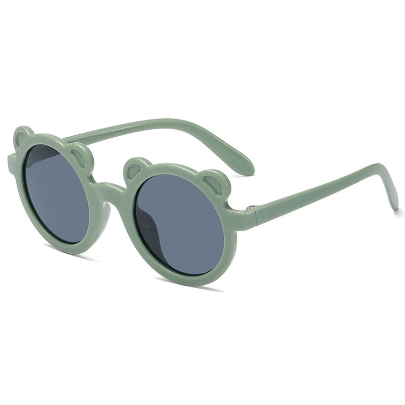 Girls' mirrored sunglasses with ergonomic design, comfortable UV protection for children