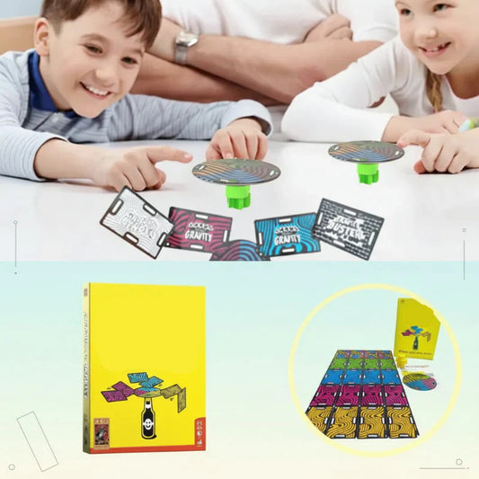 GravityFun Anti-Gravity Balance Card Game box, strategic & interactive family fun