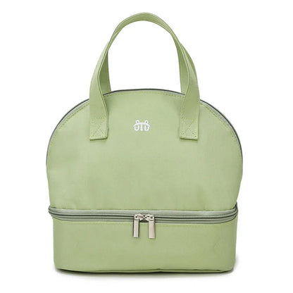 Black unisex thermal breast milk cooler, providing excellent insulation for precious milk