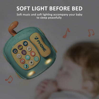 Activity toy: musical piano phone for infants, designed for sensory and cognitive growth