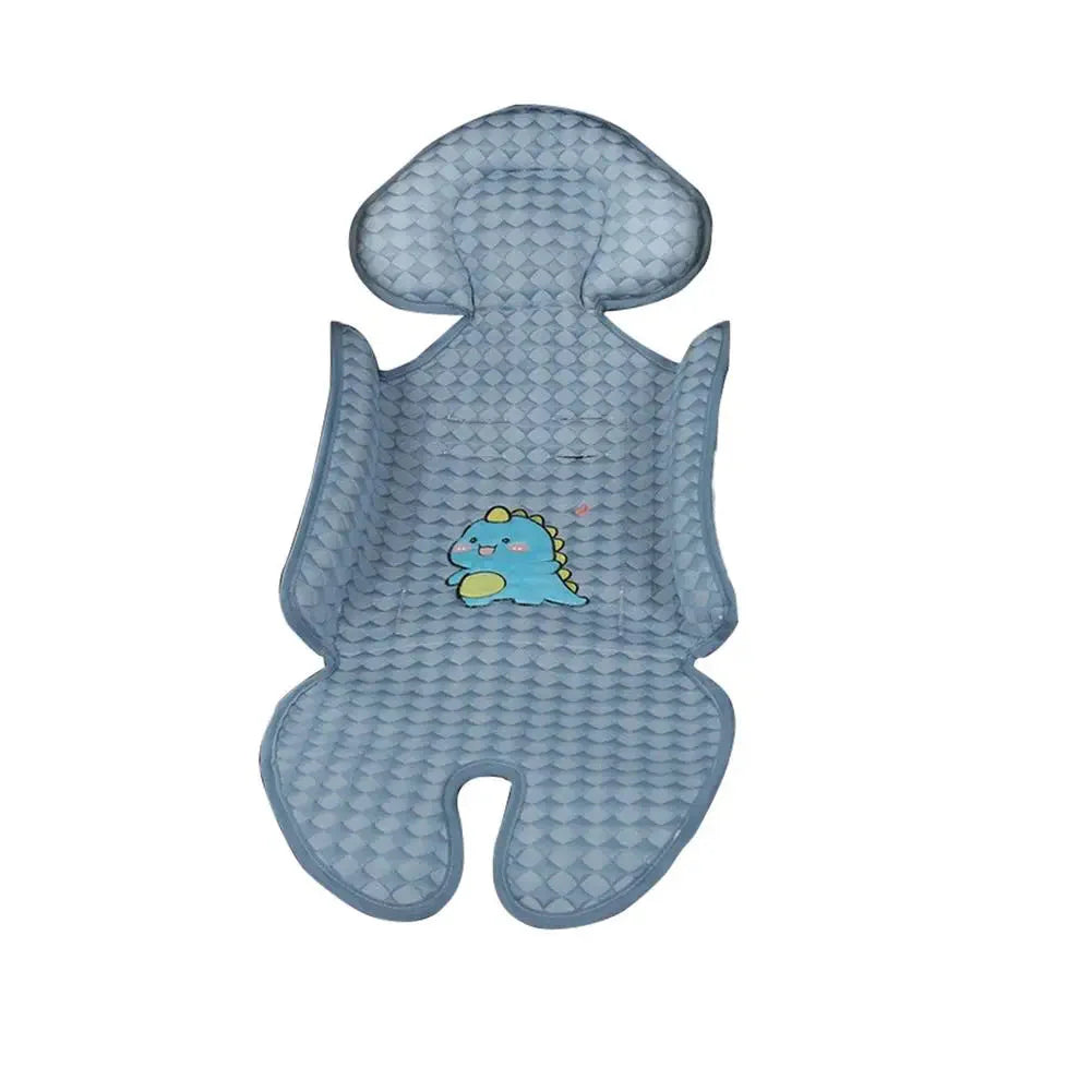 Stroller cooling pad, unisex design, breathable gel mat for baby comfort in car seat or stroller