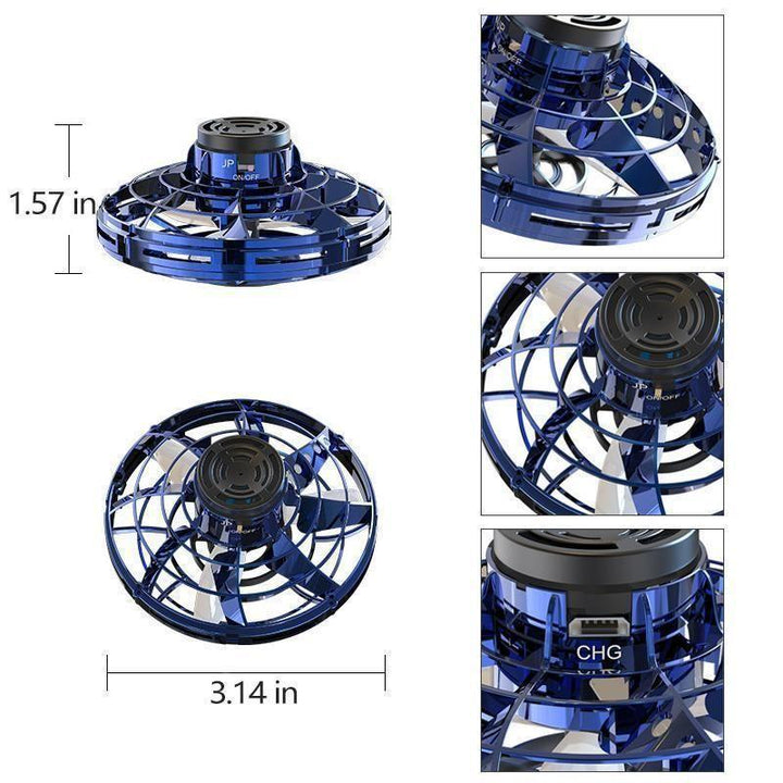 Interactive hand controlled mini helicopter, perfect kids toy for indoor fun, rechargeable.