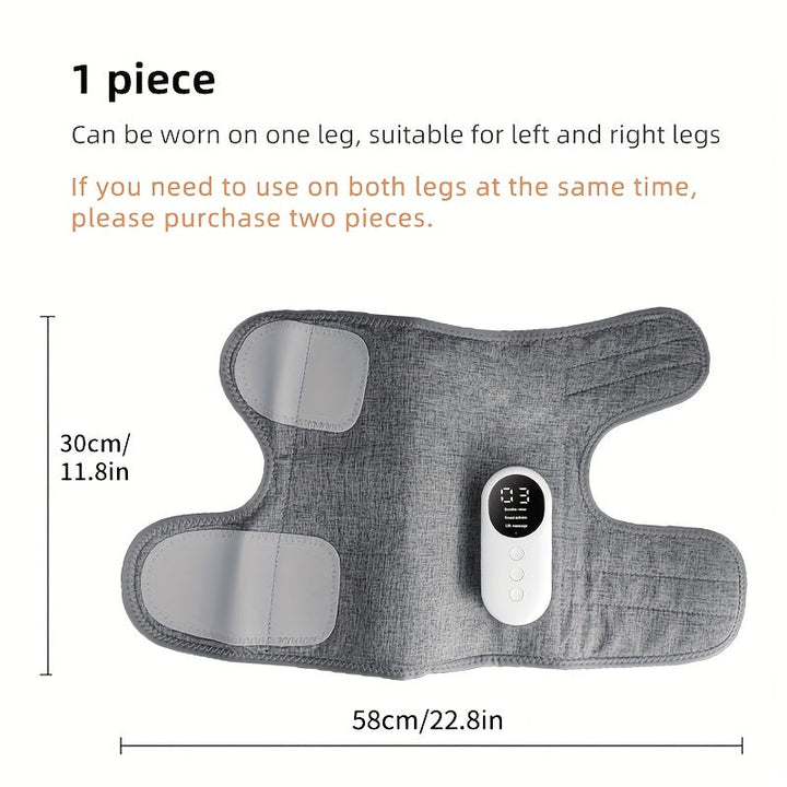 Ergonomic heated leg and calf massager designed for ultimate relaxation and effective pain reduction.