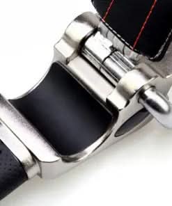 Durable heavy-duty anti-theft steering wheel lock. Essential car security accessory for vehicle protection.