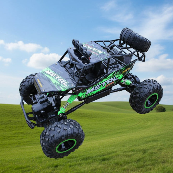 Kids' favorite high-speed 4x4 RC monster truck toy. Remote control offroad adventure gift for young enthusiasts.