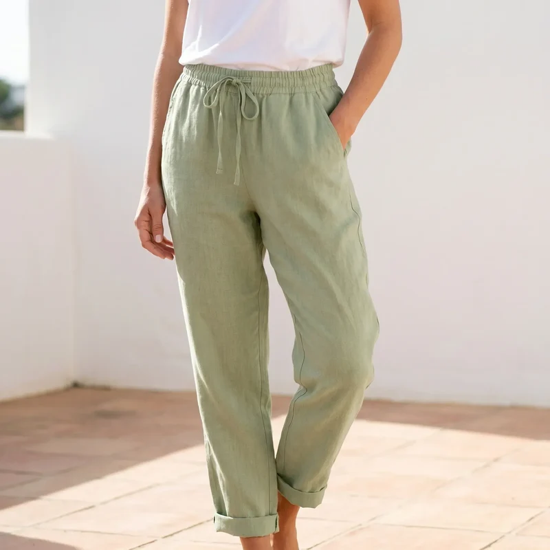 Women's Lightweight Summer Trousers – Relaxed Fit