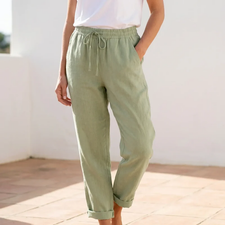 Women's Lightweight Summer Trousers – Relaxed Fit