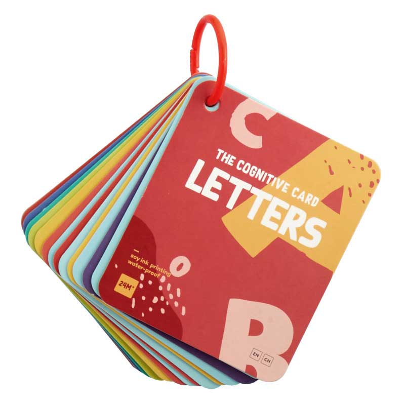 Collection of newborn gift stimulus cards, essential for early visual and brain development in infants