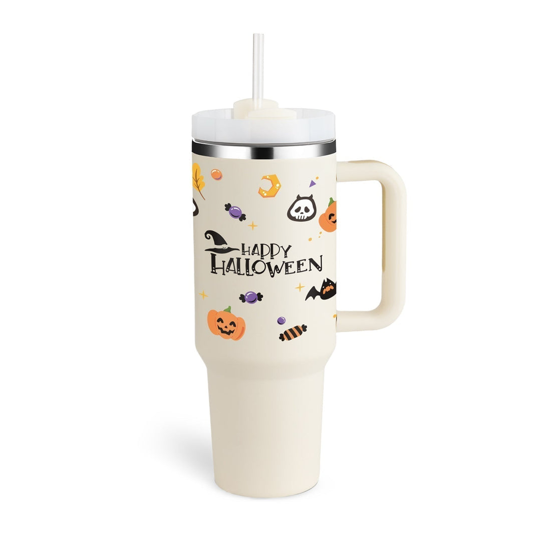 Hot or cold, this 40 oz insulated straw mug with handle is your perfect hydration partner.