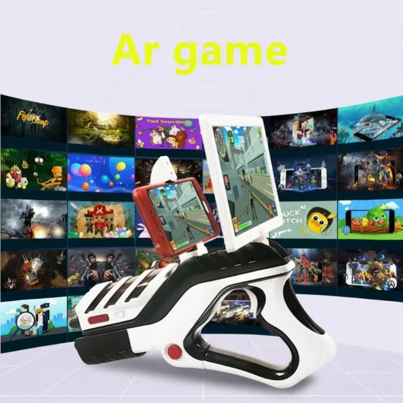 Ergonomic design of an interactive AR blaster, ready for augmented reality shooting games