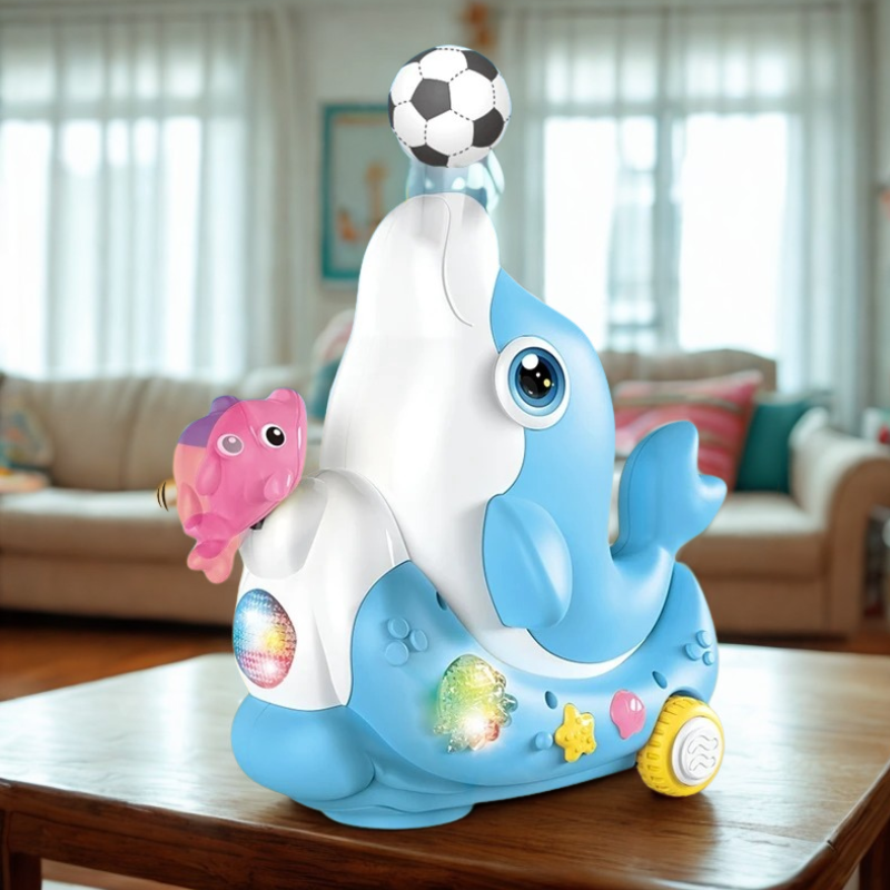 Interactive Dolphin Floating Ball Toy for Kids