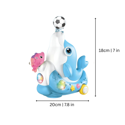 Interactive Dolphin Floating Ball Toy for Kids