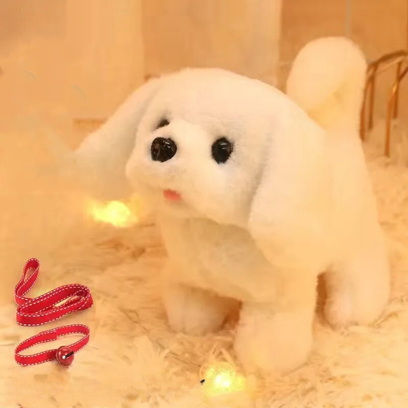 Robot puppy electronic pet dog for kids, an interactive learning toy and toddler gift