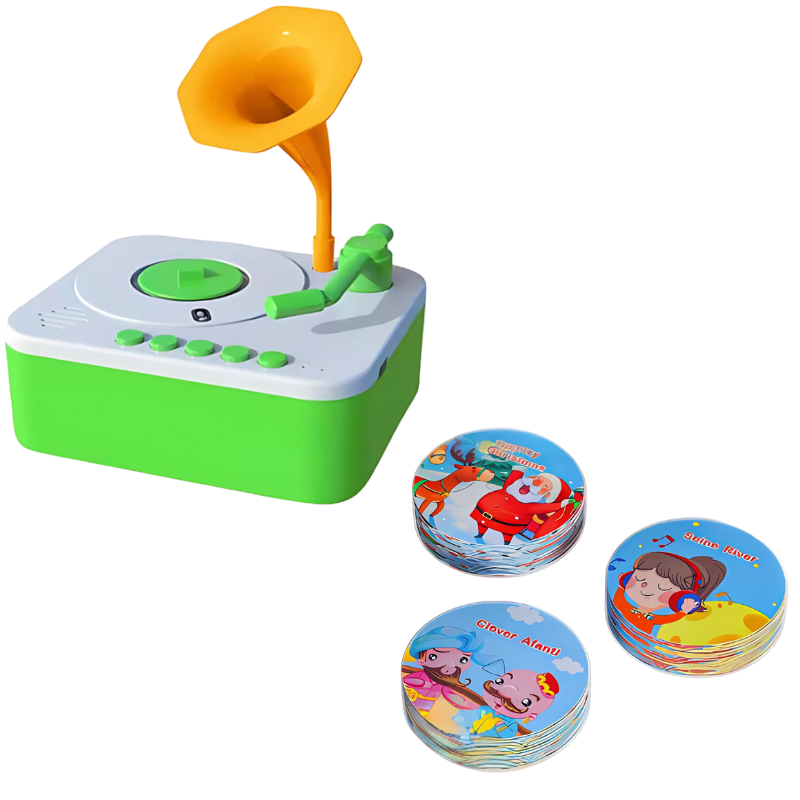 Kids educational music toy, an interactive story gramophone perfect as a children's gift