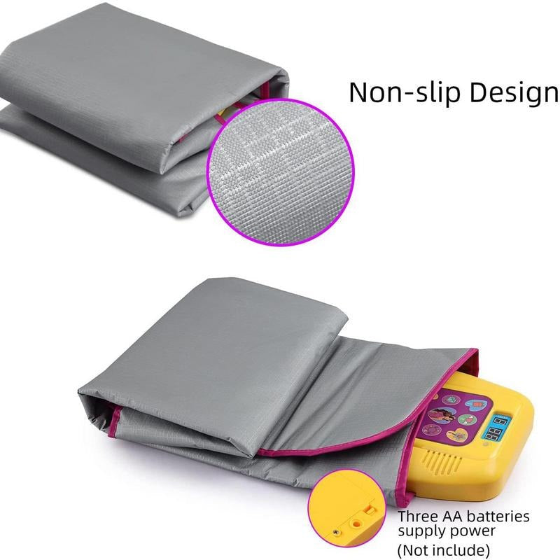 Retail packaging of the Interactive Light-Up Dance Mat for Kids, an educational music toy