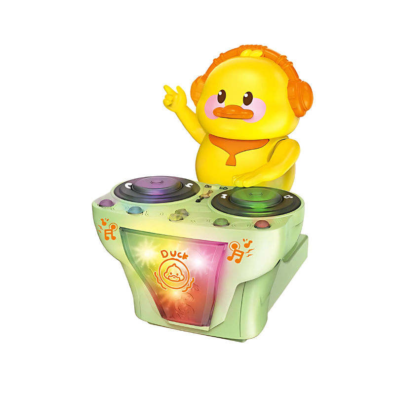 Educational moving crab toy for toddlers, features music and lights for preschool learning