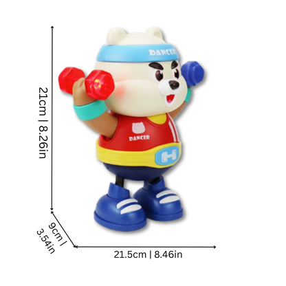 Dancing bear musical kids' toy, perfect for toddler activity and educational play