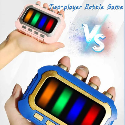 Portable musical fidget toy for stress relief and reaction speed training, a fun activity game