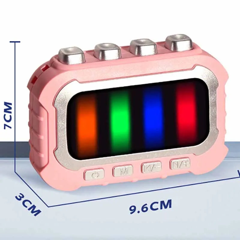 Musical fidget toy with bright lights and sound, designed for engaging activity and sensory play